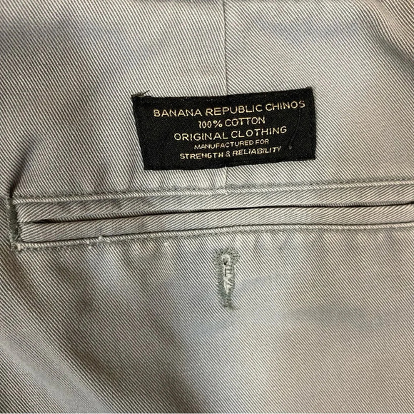 Banana Republic Original Clothing Men's Cotton Cargo Shorts Jeans Grey Size 32S - Picture 5 of 14